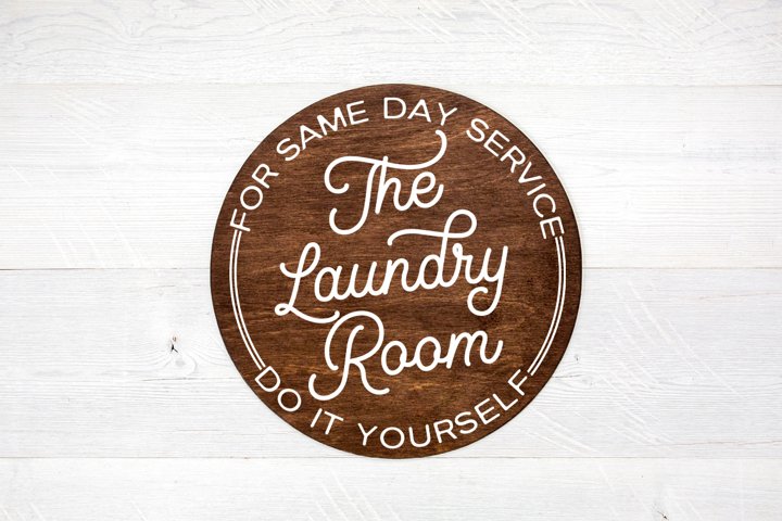 Free Laundry Room SVG File