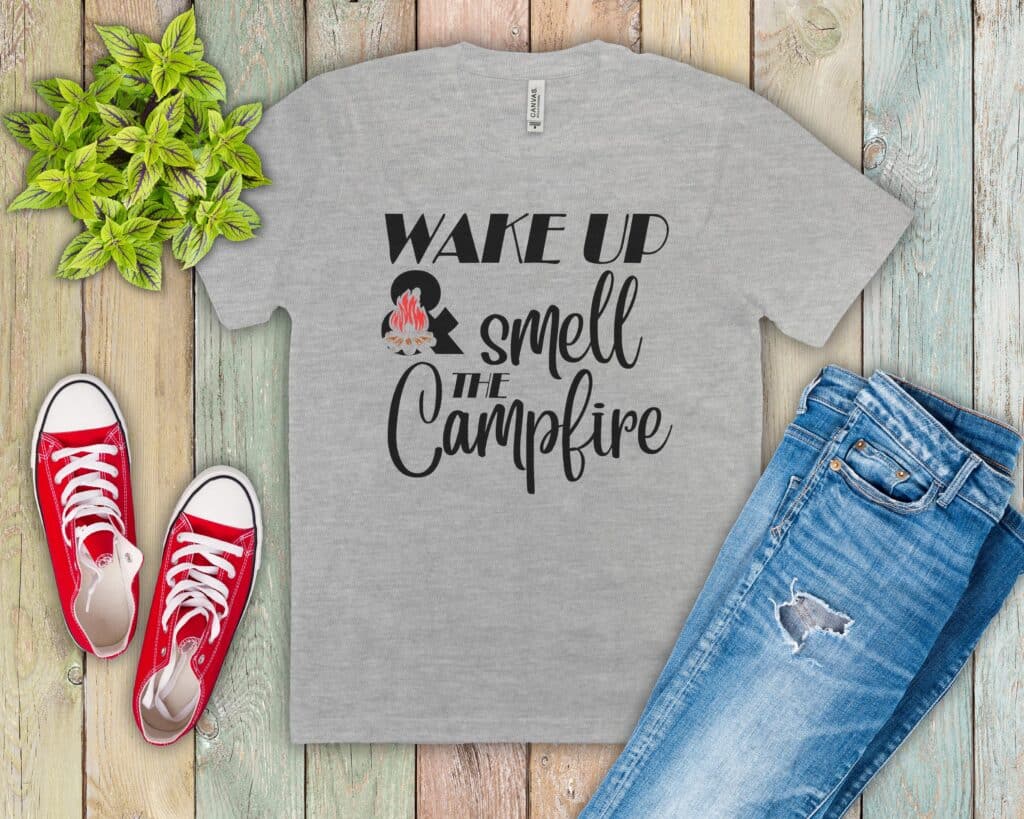 Free Smell the Campfire SVG File