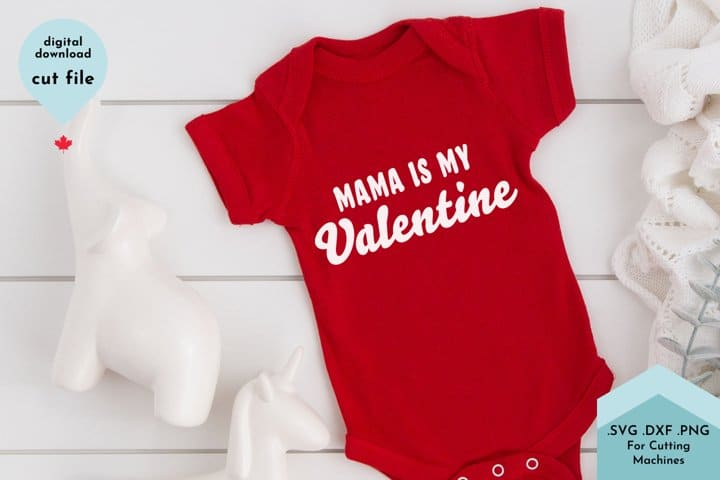 Free Mama is my Valentine SVG File