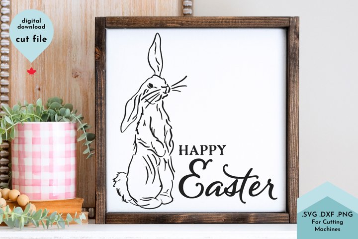 Free Happy Easter SVG File