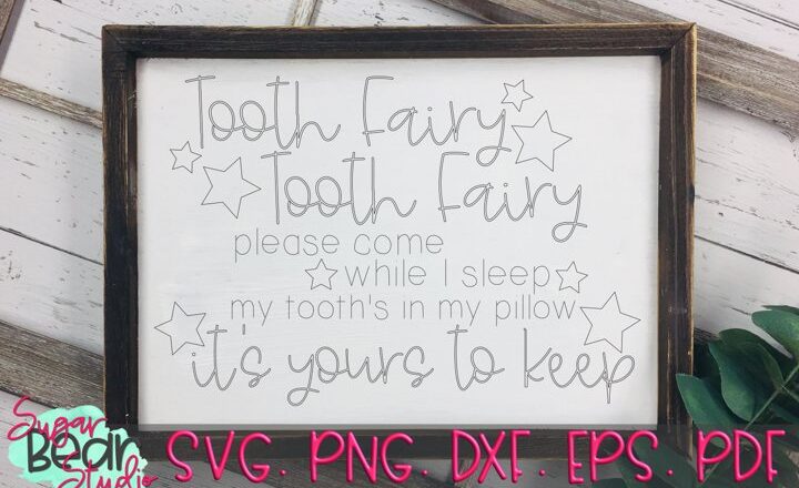Free Tooth Fairy SVG File
