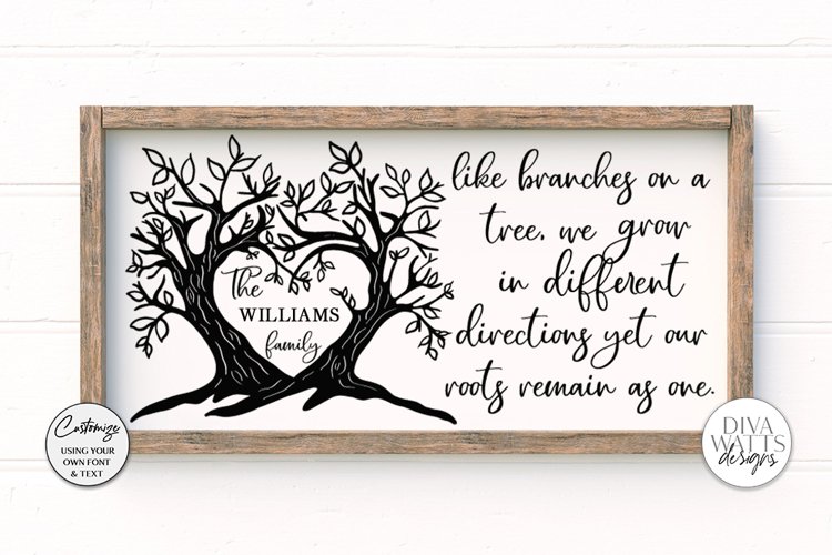 Free Like Branches on a Tree SVG File
