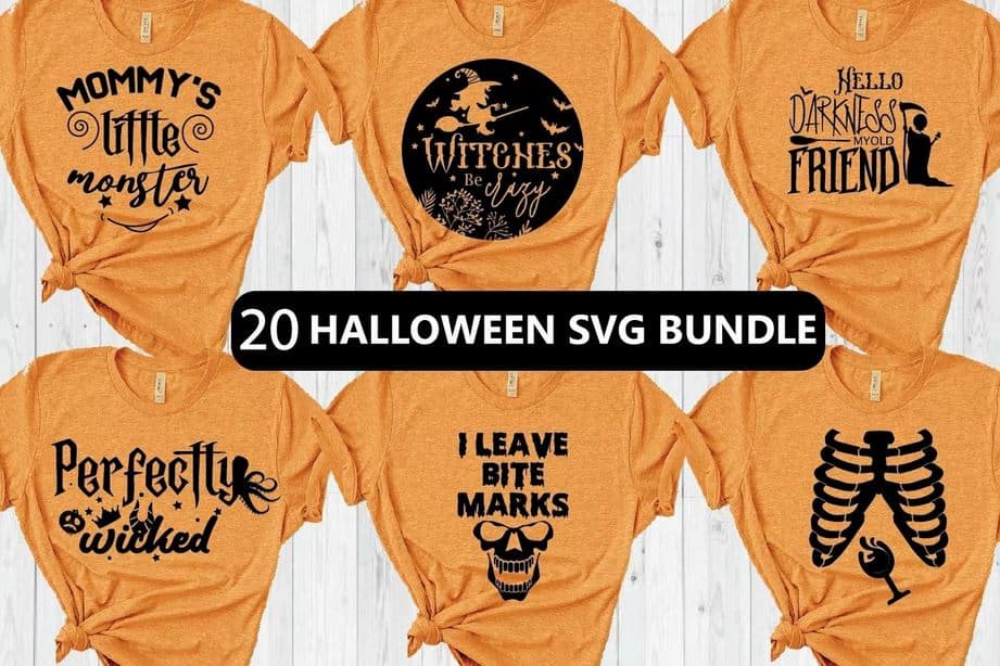 20 Free Halloween T Shirt Designs
