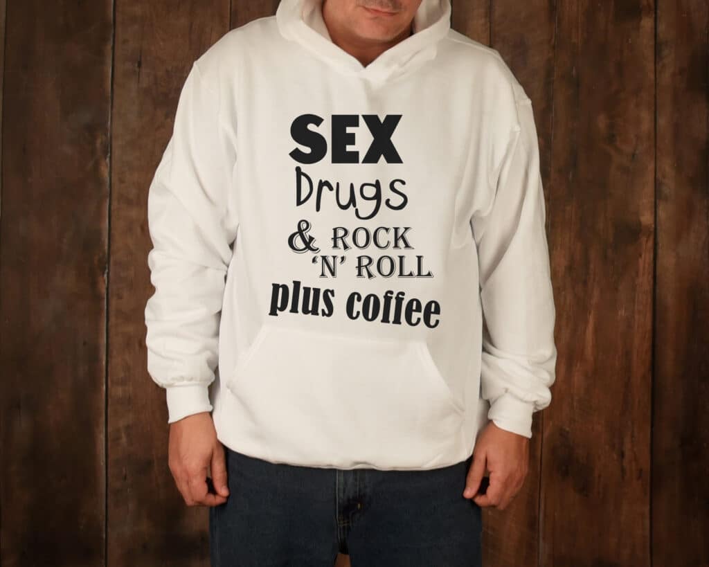 Free Sex Drugs and Rock n Roll SVG File