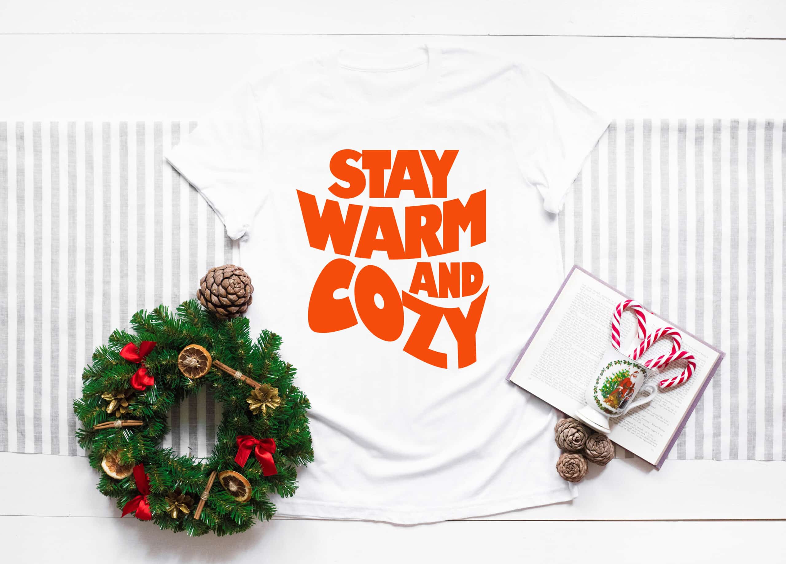 Free Stay Warm and Cozy SVG Cutting File