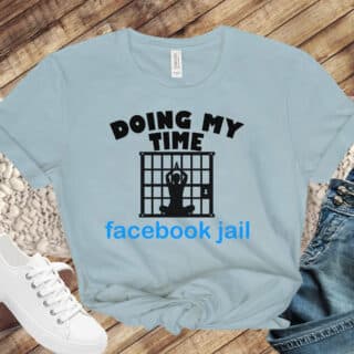 Free Doing My Time Facebook Jail SVG File