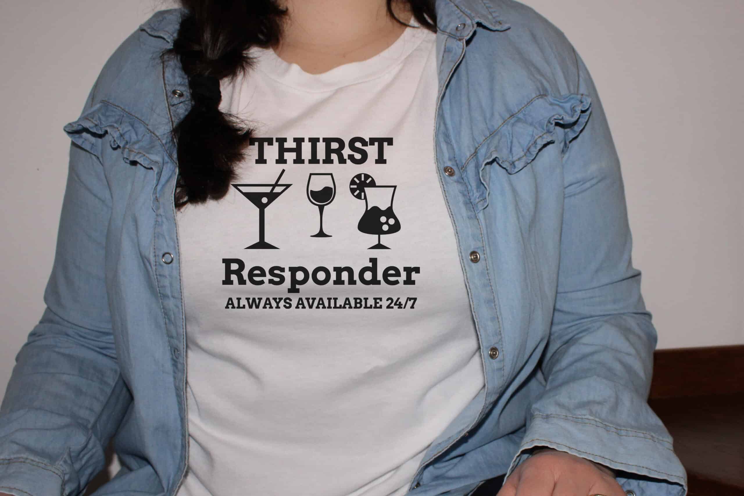 Free Thirst Responder SVG File