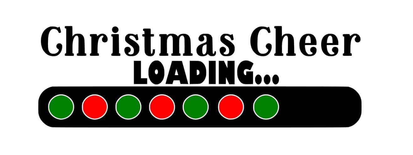 Free Christmas Cheer Loading SVG File