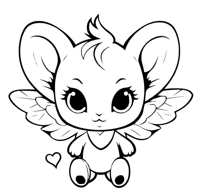 Free Cute Cupid SVG File