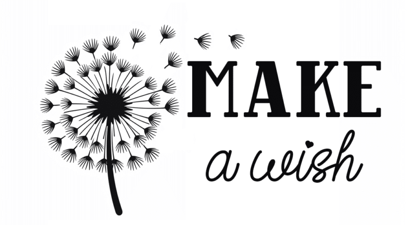 Free Make a Wish SVG File