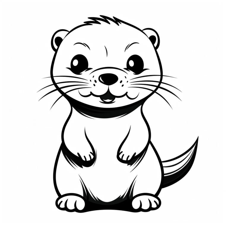 Free Otter SVG File