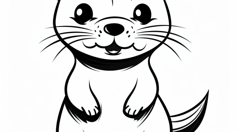 Free Otter SVG File