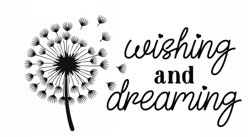 Free Wishing and Dreaming SVG File