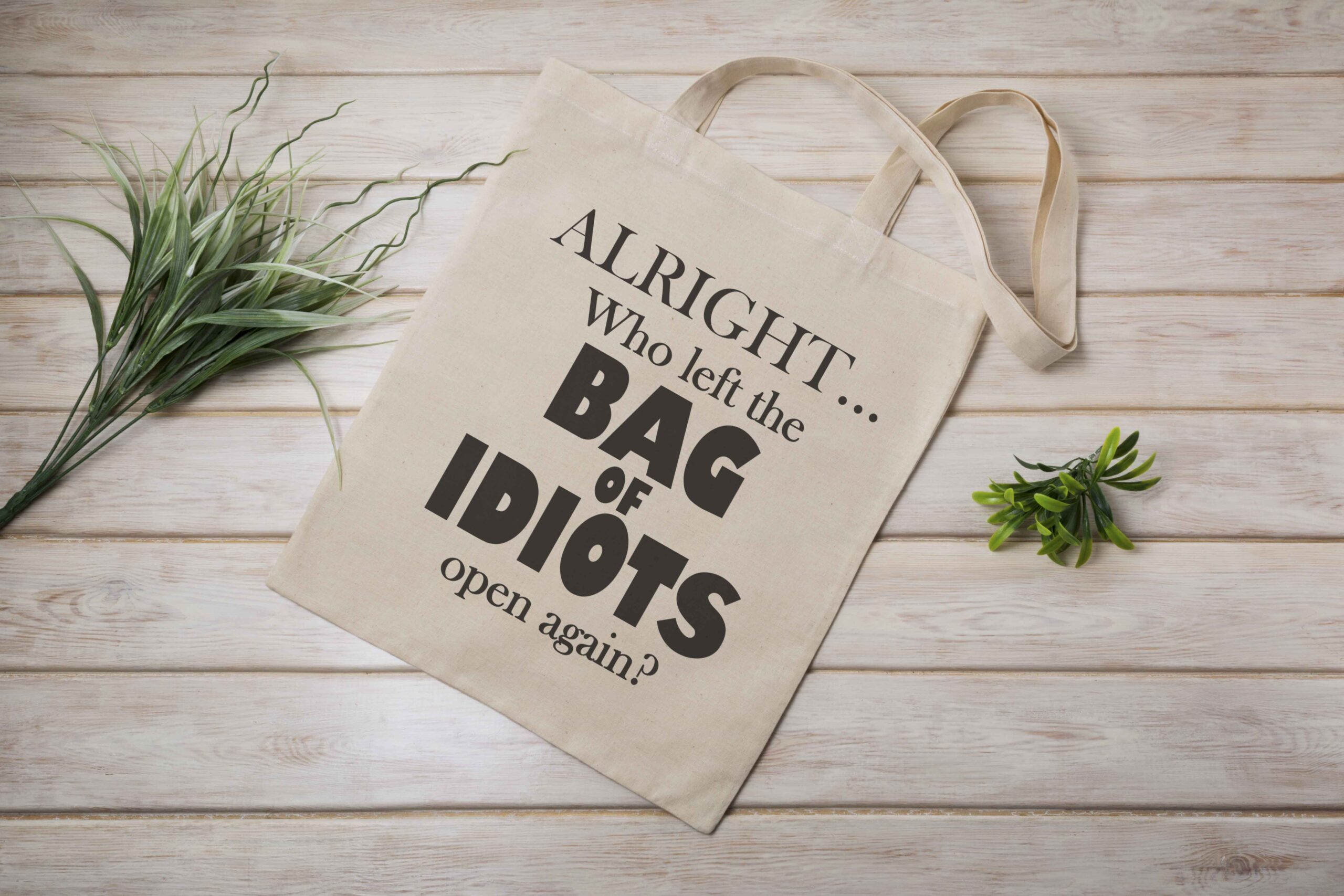 Free Bag of Idiots SVG File