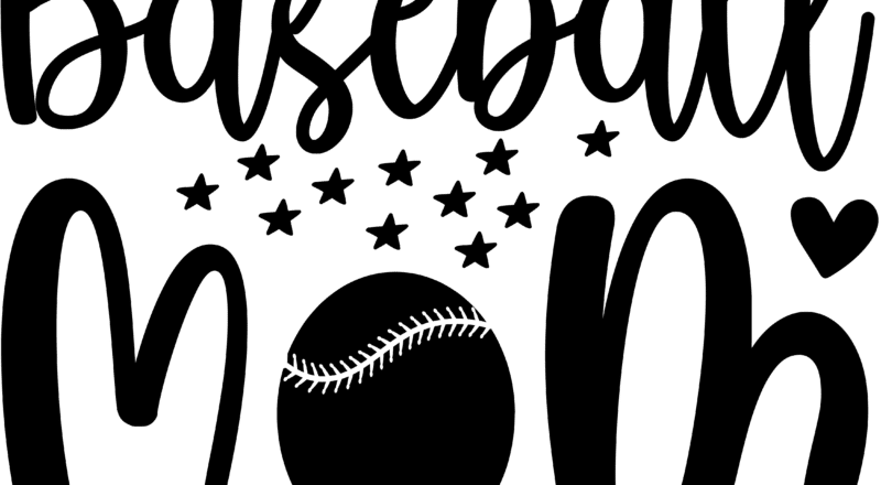 Free Baseball Mom SVG File