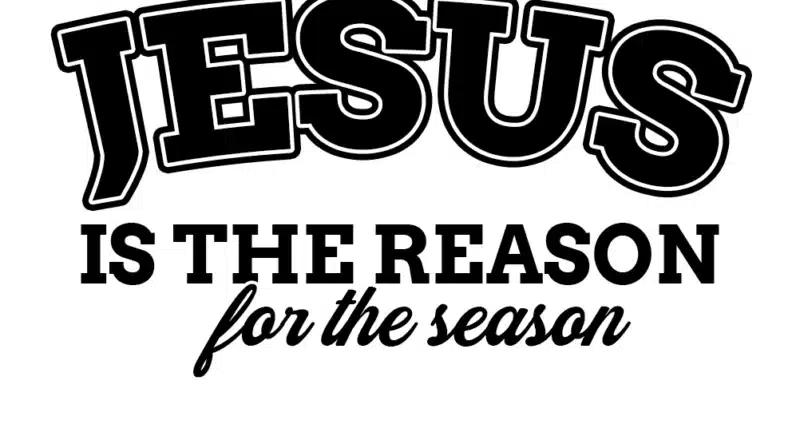 Free Jesus is the Reason SVG File