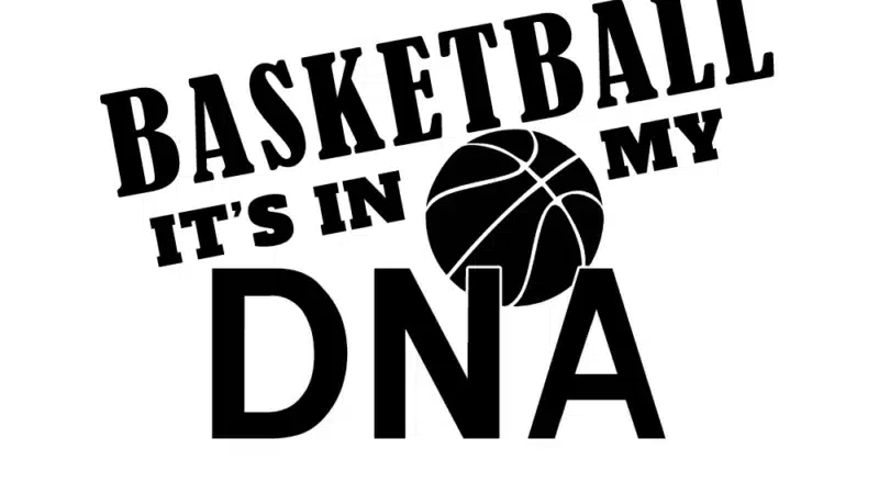 Free Basketball It's In My DNA SVG File