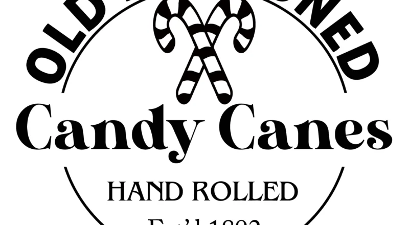 Free Old Fashioned Candy Canes SVG File