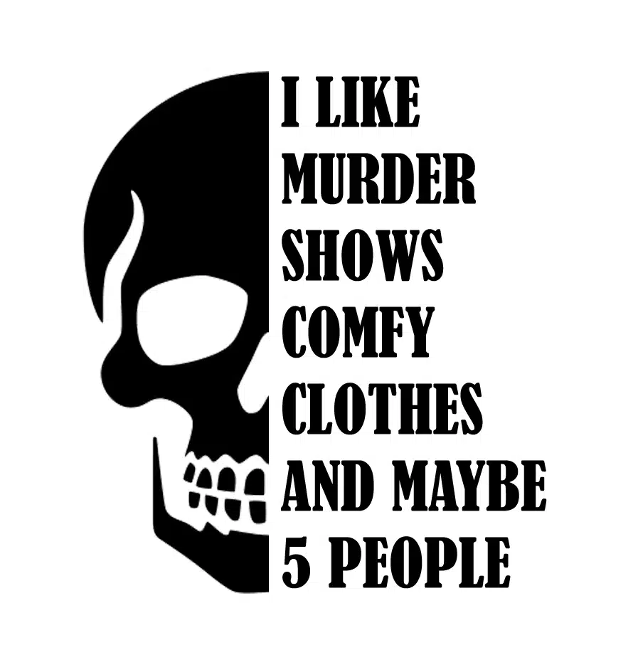 Free I Like Murder Shows SVG File